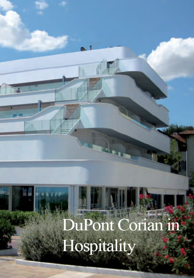 DuPont Corian in hospitality brosjyre