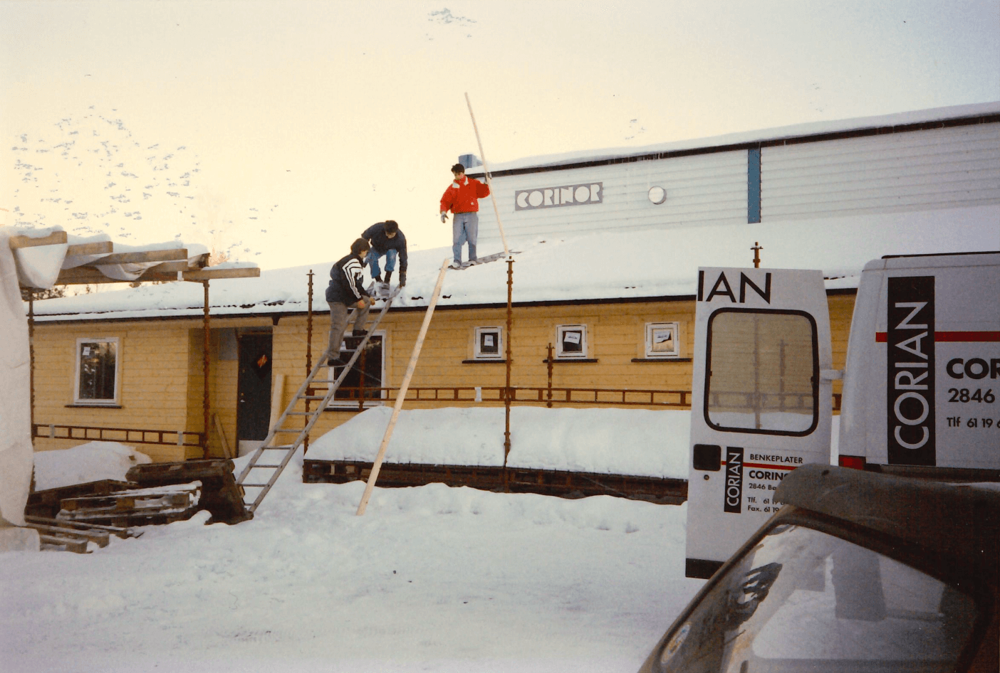 Corinor ny fabrikk 1997