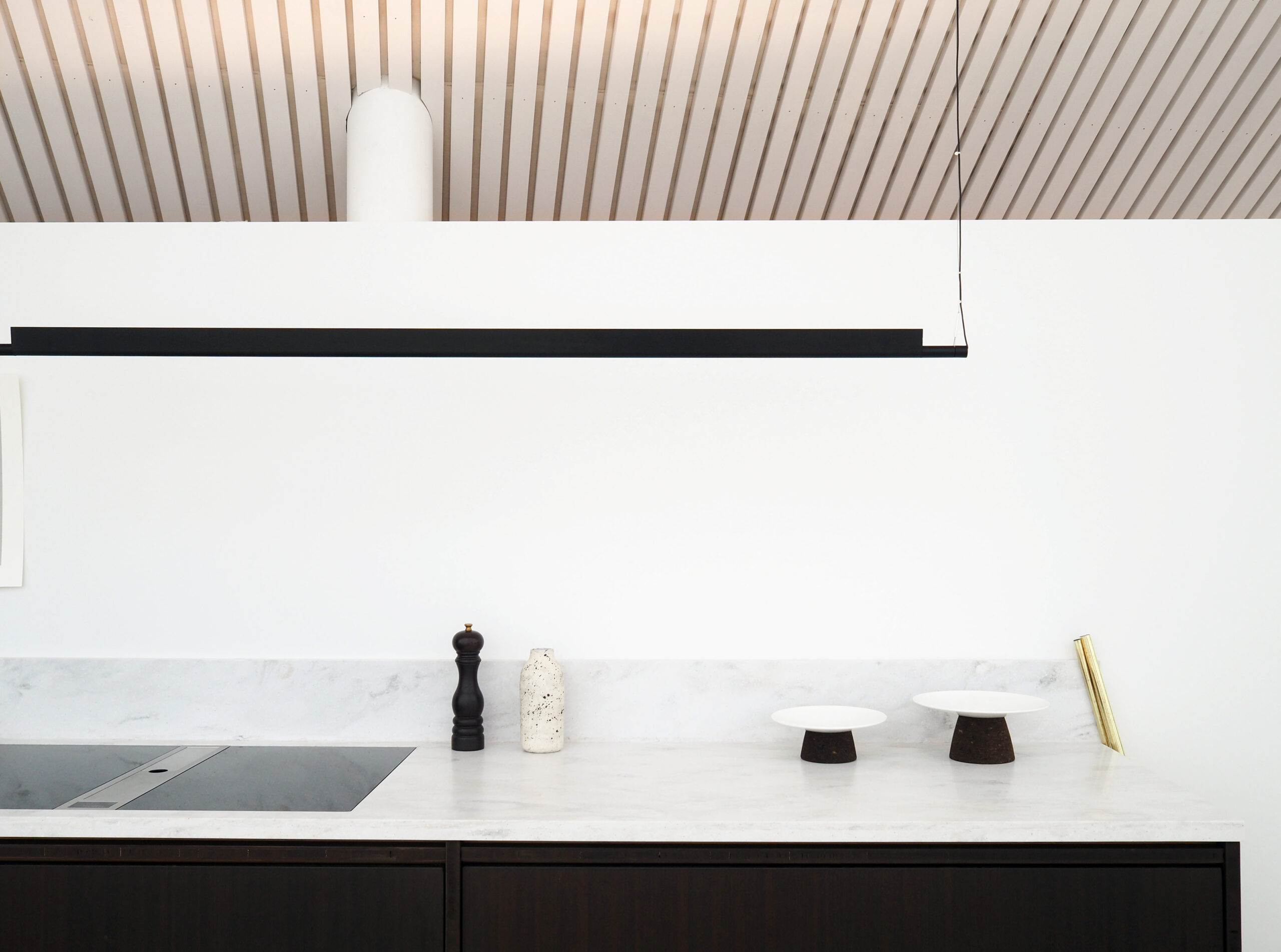 Corian benkeplate kjøkken Rain Cloud